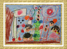 『えんていであそんでいるところ』